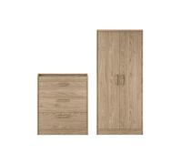 Silver Cross Geneva 2 Piece, Cot Bed & Kids Wardrobe
