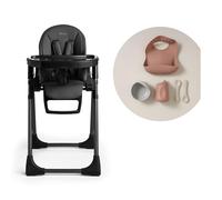 Silver Cross Gourmet Highchair with Mealtime Set, Birth to 15kg
