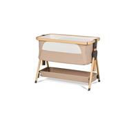 Silver Cross Lunar Bedside Crib - Natural