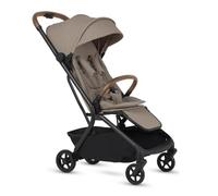 Silver Cross Nia Compact Travel Stroller - Cabin Approved - One-Hand Fold - Lie-Flat Seat - Lightweight - Suitable from Birth to 4 Years - Champagne