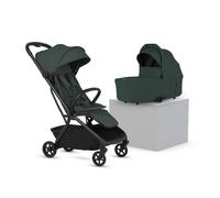Silver Cross Nia Travel Stroller & Carrycot, Birth to 22kg, Conifer