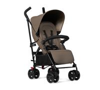 Silver Cross - Pop 2 Pushchair - Foldable Travel Stroller - Buggy - Adjustable/Lie Flat Seat - Newborn to 4 Years - Cobble