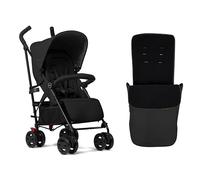Silver Cross - Pop 2 Pushchair & Footmuff - Foldable Travel Stroller - Buggy - Adjustable Seat - Newborn to 4 Years - Space