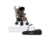 Silver Cross Pop 2 Stroller & Travel Bag, Birth to 22kg, Cobble
