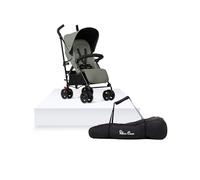 Silver Cross Pop 2 Stroller & Travel Bag, Birth to 22kg, Sage