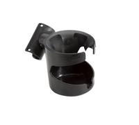 Silver Cross | Wave/Coast Cup Holder | Pram Cup Holder | Pram Accessories | Drinks Holder | Black