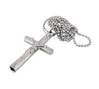 Silver Crucifix Drum For Pendant Tuner Necklace Crucifix Skin Tuning For With Long Chain Drumme Cross For The Wall Big