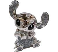 Silver Crushed Diamond Stitch Ceramic Sparkly Shelf Sitter Luxury Ornament, for Home,Gift and Events Decoration, 30cm