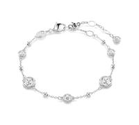 Silver Crystal Bracelet- Stylish Accessory - female - Swarovski - Bracelets - Gray - ONE SIZE - Accessories ONE SIZE