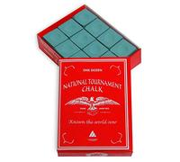 Silver Cup Billiard Chalk for Pool, 1 Dozen (Green)