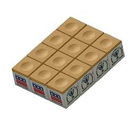 Silver Cup Camel Billiard Chalk Box of 12 USA