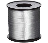 Silver Curling Ribbon (457 Meters) 1 Count - Vibrant & Ribbon, Ideal for Gift Wrapping, Decor & Crafting