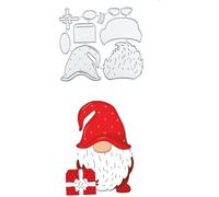 Silver Cutting Dies,Christmas Cutting Dies Metal Scrapbooking Embossing Stencils Santa Claus Stencils DIY Cards Cutting Dies Drawing Stencil Album Scrapbooking Cutting Dies,Die-Cutting