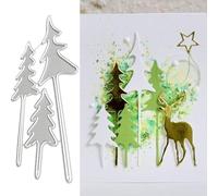 Silver Cutting Machine Cutting Stencil, Scrapbooking Embossing Stencils for Scrapbooking, Photo Paper, Cards, Craft Embossing, DIY Production, Birthday Gift Cutting Dies Scrapbooking and Stamping