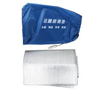 Silver Dampproof Picnic Mat 3x3m Aluminium Foil Eva Foldable