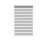 Silver Day & Night Zebra Roller Blind (165Cm Drop) - 145Cm