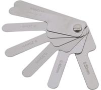 Silver Dental Orthodontic Interproximal Enamel Reduction Stainless Steel Ipr Gauge Ruler 0.1-0.5 Mm, Metric and Imperial Measuring Tool, Personal Orthodontic Supplies, Health Household Oral Care