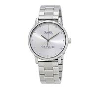 Silver Dial Women's Analog Business Quartz Coach Coach Grand 14502926