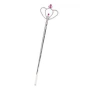 Silver diamond princess wand for adults and children