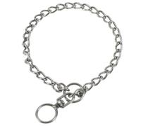 Silver Dog Chain Collars, Stainless Steel Training Chain Collar For Dogs Heavy Duty 360-Degree Rotating Slip Collar Metal Swivel Link Necklace For Puppy Extra Small Medium Large Breed Dogs,XXS