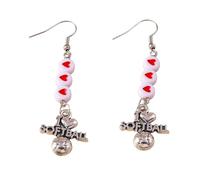 Silver Earings Rugby Football Earrings Sports Earrings Fashion Football Basketball Rugby Hoops Small Silver Studs For Women (H, One Size)
