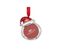 Silver Editions Santa's Hat Photoframe in Metallic Silver Silver Editions Metallic Silver