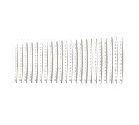 Silver Electric Guitar Fret Wire Guitar Fretboard 24 Fret 2.5mm Tone For Guitar Fingerboard Replacement Pack Of 22Pcs