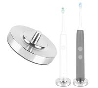 Silver Electric Toothbrush Holder for Bathroom, Stainless Steel Freestanding Brush Holder, Compatible with Philips Sonicare Protective Clean 5100, 4100, 5300, 6500, 6100, New Philips 1100, 2100