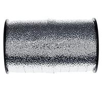 Silver embossed curling ribbon 10mm x 2 Metres cut from roll