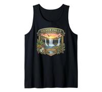 Silver Falls State Park Oregon Trail of Ten Falls Souvenir Tank Top