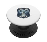 Silver Falls Waterfall Oregon Nature Hiking Adventure PopSockets Adhesive PopGrip