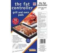 Silver Fancy Dress 3 X 10 Fat Controllers. Fat Trapper Cooking Pads. Grill & Oven. ABSORBS Fat, K-20