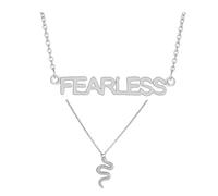 Silver Fearless Snake Reptile Album Double Layer 2 Piece Bundle Charm Chain Costume Y2K Aesthetic Girls Womens Ladies Fashion Costume Choker Outfits Accessories Gifts Jewellery Necklace