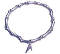 Silver Feng Shui Silver Charm Auspicious Pendant Metal Chain Bangle Wealth Amulet Good Luck for Women Men,Pendant
