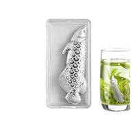 Silver Fish Home Decoration, Table Decoration | Fish Charm for Tea Purification - for Home Living Room Study Bookcase Desk Dresser Restaurants Parties Meetings