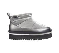 Silver Flatform Ankle Boots for Women - female - Tommy Jeans - Winter Boots - Gray - 7 UK - Shoes 7 UK