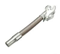 Silver Flexible Pouring Spout Silver Metal Jerry Can Spout Nozzle Fits For Standard 5L- 20L/Durable 30cm