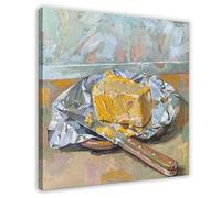 Silver Foil Irish Butter Canvas Print Canvas Poster Bedroom Decor Landscape Office Room Decor Gift 20x20inch(50x50cm)