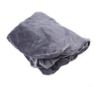 Silver for fox Velvet Dining Chair Cover High Elasticity Silver(dark gray)