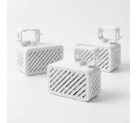 Silver for ion Module for Dreame for x50 Ultra for x40 - Deodorising Filter Replacement - 99.9% Odour Elimination - Water Tank Freshener - Compatible with L50 L40s Pro(3 pcs)