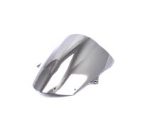 (Silver) For Kawasaki ZX6R 2009-2023 Motorcycle Windshield Wind Screen Black 2018