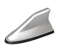 (Silver) For Nissan X Trail Qashqai Antenna Car Shark Fin Antena Auto Roof Radio Aerial Covers X-trail T30 T31 T32 Qashqai J10 J11 J12