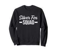 Silver Fox Squad Design for Gray Haired women Sweatshirt