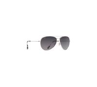Silver Frame Sunglasses, male, Maui Jim, Sunglasses, Gray, 61 MM, Accessories 61 MM