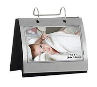 Silver Freestanding Photo Frame Holds 50 6x4 Photos