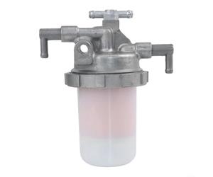 Silver Fuel Filter Four Pipe Design 129100-55621 For Yanmar Pc30 Pc35 Pc40 Pc45 Pc50 Pc55 Plus 94 88 Models Heavy Duty Oil Water Separation Paper Core Easy Install Replacement Automotive Part