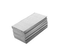 Silver Galvanised Finish Nails, 1000pcs Staple Pins Nails, 50mm Frame Nail for Pneumatic Nail Gun, F50 Fixed Floor Wooden Sofa Air Stapler Nail