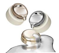 Silver Gel Polish, Metallic Gel Nail Polish 2Pcs 8ML Chrome Nail, 3D Mirror Effect Painting Metallic for Flower, Lines Drawing Art Polilsh, Chrome