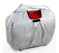Silver Generator Cover Compatible with Honda Generators EU2000i EU2200i Power Equiment, Waterproof, Heavy-Duty Protection, UV Resistant