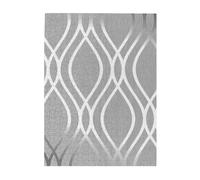 Silver Geometric Figure Printed Wooden Puzzle 500 Piece, Cute Puzzle Game in Plastic Box for Family Entertainment and Brain Training Gifts